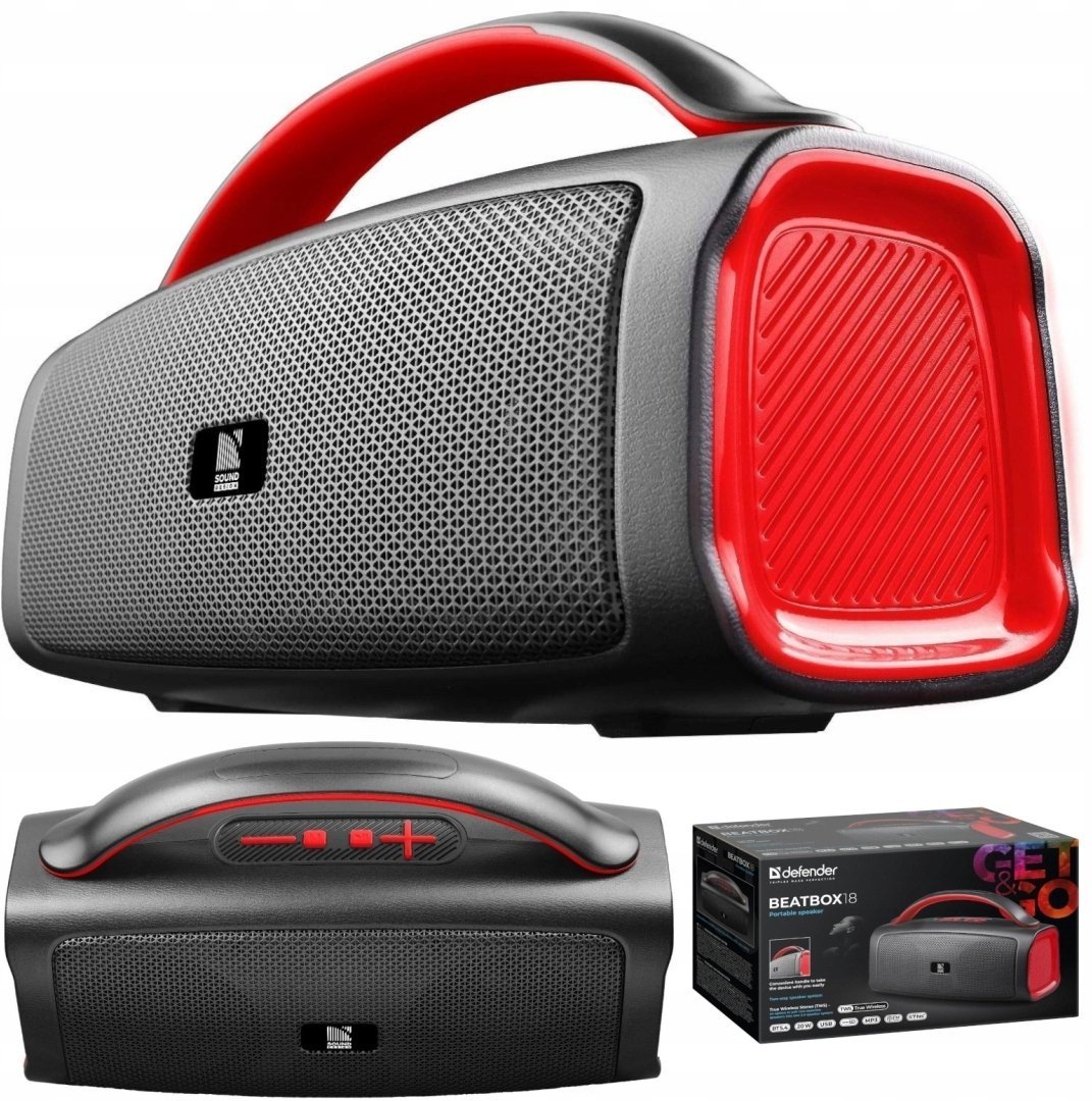 Defender BEATBOX 18 Bluetooth 20W Czarny