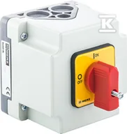 Wyłączniki światła i elektryczne - PCE Łącznik krzykowy 0-1 2P 16A IP65 w obudowie ML016.2-RG1/OB ML016.2-RG1/OB - miniaturka - grafika 1