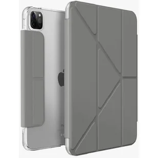 Uniq Etui do tabletu  UNIQ etui Camden iPad Pro 11&quot 2021 szary/fossil grey Antimicrobial UNIQ400FOSGRY - Etui do tabletów - miniaturka - grafika 1