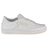 Trampki damskie - Reebok Club C 85, Trampki damskie, White Possibly Pink F23 R White, 40 EU - miniaturka - grafika 1