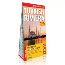 ExpressMap praca zbiorowa comfort! map Riwiera Turecka (Turkish Riviera). Laminowana mapa samochodowa 1:1000 000 - Atlasy i mapy - miniaturka - grafika 1