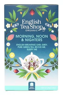 English Tea Shop English Tea Shop, Herbata Morning, Noon & Nighters, 5 smaków, 20 saszetek - Herbata - miniaturka - grafika 1