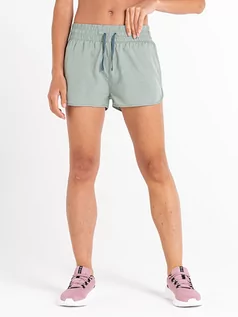 Spodnie sportowe damskie - Dare 2b Szorty funkcyjne "Sprint Up" w kolorze miętowym - grafika 1