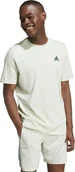 Koszulki męskie - Adidas Koszulka męska adidas Essentials Single Jersey Embroidered Small Logo Tee jasnozielona IX0119 L - miniaturka - grafika 1