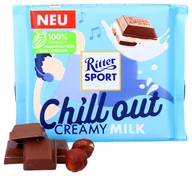 Czekolada - Ritter Sport, czekolada mleczna, kremowe mleko, 100g - miniaturka - grafika 1