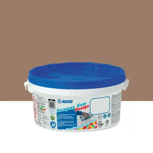 Fuga epoksydowa Kerapoxy Easy Design 142 brązowy 1.5 kg Mapei - Fugi - miniaturka - grafika 1