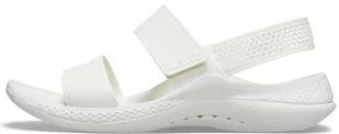 Crocs Sandały damskie LiteRide 360, Almost White, 39 eu - Sandały damskie - miniaturka - grafika 1