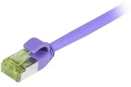 Kable miedziane - Kabel różowy slimline okrągły przewód RJ45 CAT6A 500Mhz 015m SSTPSFTP d45mm TPELSZHSuperflex AWG28 mit CAT7 Synergy 21 S217999 - miniaturka - grafika 1