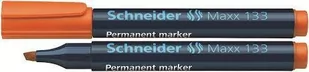 Schneider PBS Marker permanentny MAXX 133 1-4mm ścięty pomarańczowy SR113306 - Markery permanentne - miniaturka - grafika 1