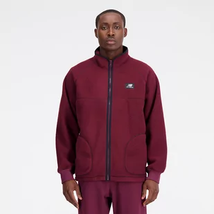Bluza męska New Balance MJ33503NBY  bordowa - Bluzy męskie - miniaturka - grafika 1