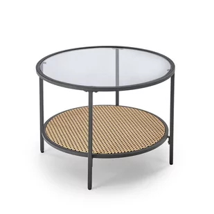 Stolik kawowy Bahama dymiony / naturalny - Ławy i stoliki kawowe - miniaturka - grafika 1