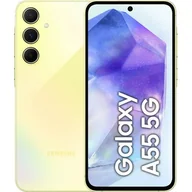 Telefony komórkowe - SAMSUNG Galaxy A55 5G 8/128GB Żółty - miniaturka - grafika 1