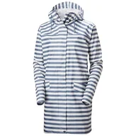 Płaszcze damskie - Helly Hansen Damski płaszcz przeciwdeszczowy W Moss, granatowy, M - miniaturka - grafika 1