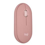 Myszki - Mysz bezprzewodowa LOGITECH Pebble Mouse 2 M350s Różowy 910-007014 - miniaturka - grafika 1