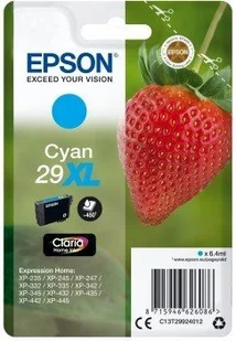 Epson oryginalny ink C13T29924012, T29XL, cyan, 6,4ml, Expression Home XP-235,XP-332,XP-335,XP-432,XP-435 C13T29924012 - Tusze oryginalne - miniaturka - grafika 6