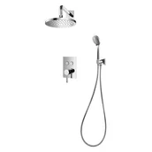 Zestawy prysznicowe - Omnires Y GoClick zestaw prysznicowy chrom SYSY41GCCR - miniaturka - grafika 1