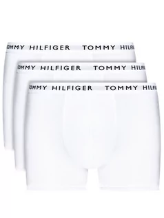 Majtki męskie - Tommy Hilfiger Komplet 3 par bokserek 3p UM0UM02203 Biały - grafika 1