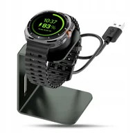 Akcesoria do smartwatchy - ŁADOWARKA + STOJAK 2w1 DO SAMSUNG GALAXY WATCH Ultra 2 47mm LTE INDUKCJA - miniaturka - grafika 1