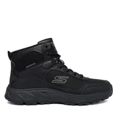 Buty trekkingowe męskie - Trekkingi Skechers Hillcrest 2.0 237804 BBK Czarny - miniaturka - grafika 1