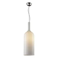 Oprawy, klosze i abażury - OUTLET Nowoczesna lampa wisząca Absoluto z szklanym kloszem - miniaturka - grafika 1