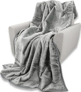 Koc Jednokolorowy Gładki Elway 03-54 - Jasno Szary - Koce - miniaturka - grafika 1