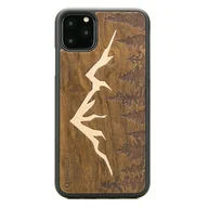 Etui i futerały do telefonów - Bewood Drewniane etui iPhone 11 PRO MAX GÓRY IMBUIA - miniaturka - grafika 1