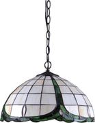 Lampy sufitowe - Kaja Żyrandol witrażowy K-P162166 z serii Tiffany - miniaturka - grafika 1
