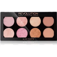 Róże do policzków - Makeup Revolution GOLDEN SUGAR 2 ROSE GOLD - ULTRA PROFESSIONAL BLUSH PALETTE - Paleta 8 róży MR201401 - miniaturka - grafika 1