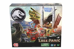 Jurassic World T-Rex Panic Epoch - gra - Gry planszowe - miniaturka - grafika 1