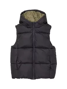 TOM TAILOR Chłopięca kamizelka z kapturem, 29476-coal Grey, 152, 29476-Coal Grey, 152 - Kurtki i płaszcze dla chłopców - miniaturka - grafika 1