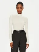 Swetry damskie - Calvin Klein Golf K20K208047 Écru Slim Fit - miniaturka - grafika 1