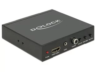 Delock Konverter Scart HDMI > HDMI z Scaler 62783 - Adaptery i przejściówki - miniaturka - grafika 1