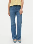 Spodnie damskie - Vero Moda Jeansy Tessa 10315494 Niebieski Straight Fit - miniaturka - grafika 1
