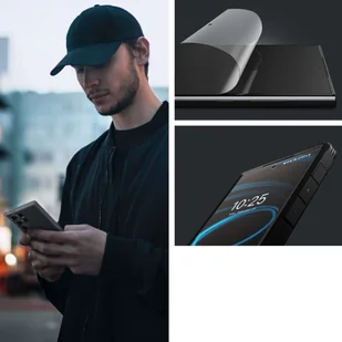 2x Folia Hydrożelowa do Samsung Galaxy S24 Ultra Spigen Neo Flex HD 2-pack kompatybilna z czytnikiem Clear - Pozostałe akcesoria do telefonów - miniaturka - grafika 5