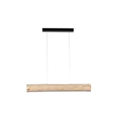 Lampy sufitowe - Spotlight Lucas LED lampa wisząca 1-punktowa sosna naturalna/czarny 69460104 69460104 - miniaturka - grafika 1