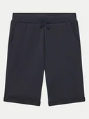 Spodenki damskie - Guess Szorty materiałowe L93Q25 KAUG0 Granatowy Regular Fit - miniaturka - grafika 1