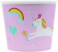 Urodziny dziecka - PROCOS NON-DISNEY Pudełko na popcorn Jednorożec - 1 szt. 91636 - miniaturka - grafika 1