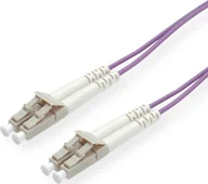 Kable miedziane - Roline LWL Cable 50/125m OM4 LC/LC violet 1m 21.15.8751 - miniaturka - grafika 1