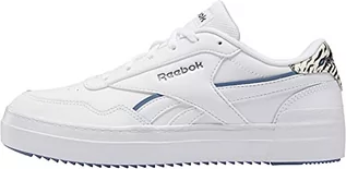 Sneakersy damskie - Reebok Damskie Royal Techque T Bold 2 sneakersy, Ftwr biały niebieski łupkowy zimny szary 6, 42 EU - grafika 1