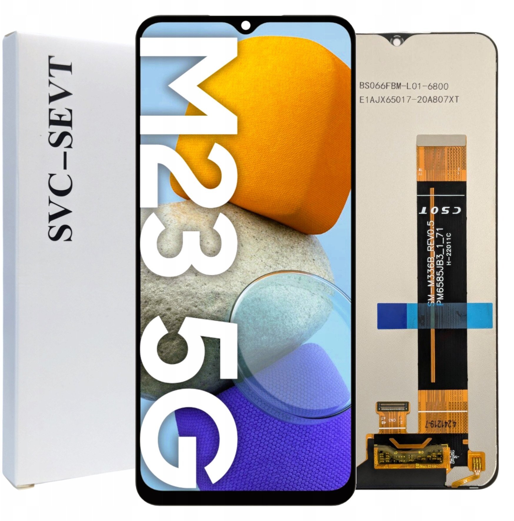 Wyświetlacz do Samsung Galaxy M23 5G Ekran LCD Oryginał Zila SM-M236B 5904858329038