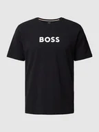 Koszulki męskie - T-shirt z nadrukiem z logo - miniaturka - grafika 1