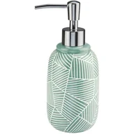 Mydelniczki i dozowniki mydła - Kleine Wolke Serena ceramiczny dozownik do mydła zielony - miniaturka - grafika 1