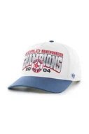 Czapki męskie - 47 brand czapka z daszkiem bawełniana MLB Boston Red Sox kolor biały z aplikacją BCWS-ARCHH02CTP-WH04 - miniaturka - grafika 1