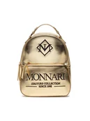 Plecaki - Monnari Plecak BAG1670-023 Złoty - miniaturka - grafika 1