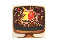 Dekoracje i nakrycia stołu na imprezę - Serwetki papierowe 70's party - 33 cm - 20 szt. - miniaturka - grafika 1