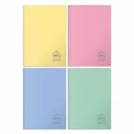 Zeszyty szkolne - zeszyt a5/60k linia eco pp pastel colors (5szt) - miniaturka - grafika 1