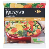 Dania mrożone - Carrefour Warzywa na patelnię z ziemniakami mrożone 450 g - miniaturka - grafika 1