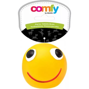 Comfy Zabawka Smile 6,5 CM Żółta - Zabawki dla psów - miniaturka - grafika 1