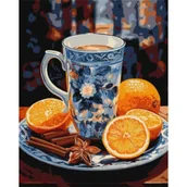 Malowanie po numerach - Ideyka Malowanie po numerach - Kawowa harmonia 40x50cm - miniaturka - grafika 1