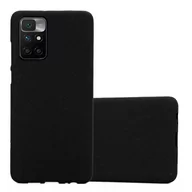 Etui i futerały do telefonów - Etui Pokrowiec Do Xiaomi RedMi 10 4G Obudowa w FROST CZARNY TPU Silikon Case Cover Ochronny Plecki Cadorabo - miniaturka - grafika 1
